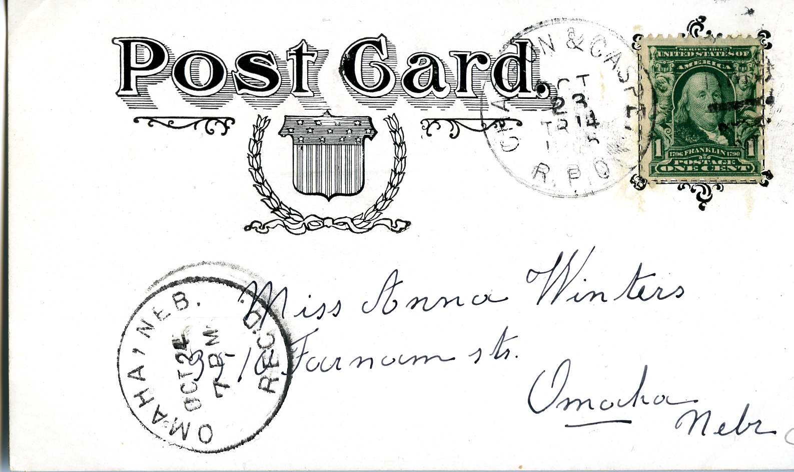 Douglas, Wyoming Postcard